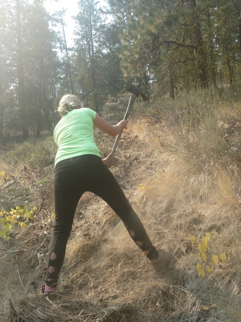 Gratitude: Digging Fireline - Jenn Tate